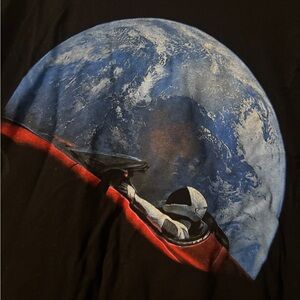 SpaceX star man tee